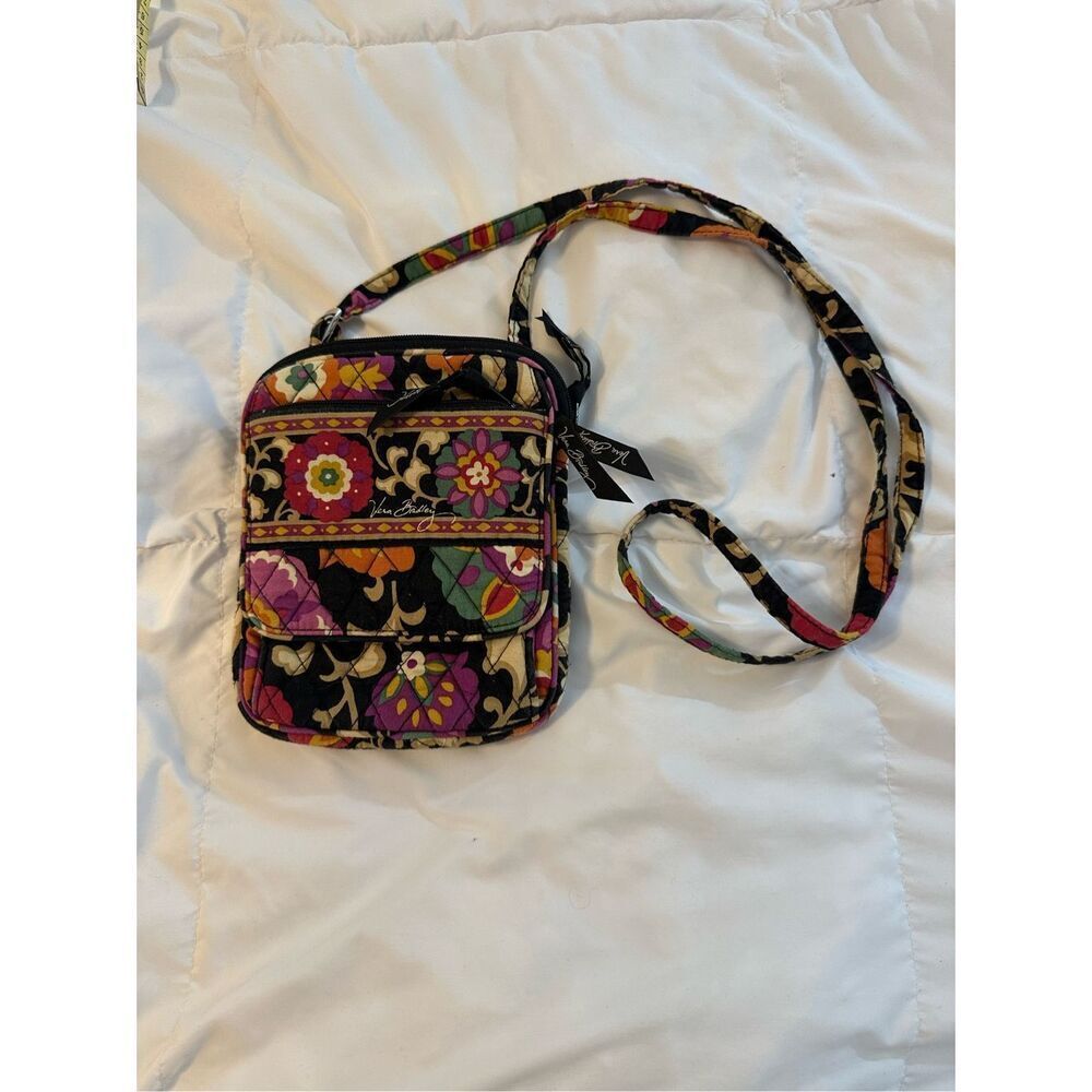 Vera Bradley Women's Floral Suzani Mini Hipster Crossbody Bag
